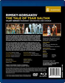 Nikolai Rimsky-Korssakoff (1844-1908): Zar Saltan, 1 Blu-ray Disc und 1 DVD