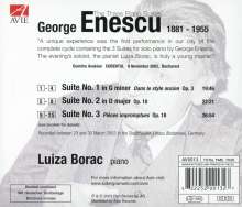 George Enescu (1881-1955): Klaviersuiten Nr.1-3, CD