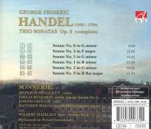 Georg Friedrich Händel (1685-1759): Triosonaten, CD