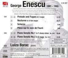 George Enescu (1881-1955): Klaviersonaten op.24 Nr.1 &amp; 3, 2 Super Audio CDs