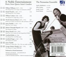 Music from Queen Anne's London "A Noble Entertainment", CD