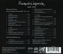 Francois Couperin (1668-1733): Pieces de Viole 1724 &amp; 1728, CD