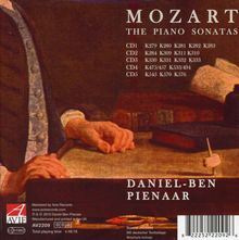 Wolfgang Amadeus Mozart (1756-1791): Klaviersonaten Nr.1-18, 5 CDs