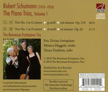 Robert Schumann (1810-1856): Klaviertrios Nr.1 &amp; 3, CD