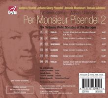 Violinsonaten aus der Barockzeit "Per Monsieur Pisendel" Vol.2, CD