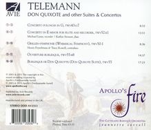 Georg Philipp Telemann (1681-1767): Bourlesque de Quixotte-Ouvertüre TWV 55:B8, CD