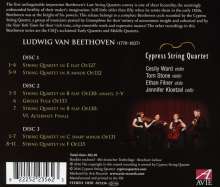 Ludwig van Beethoven (1770-1827): Streichquartette Nr.12-16, 3 CDs