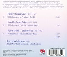 Antonio Meneses - Schumann / Saint-Saens / Tschaikowsky, CD