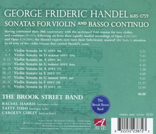 Georg Friedrich Händel (1685-1759): Violinsonaten HWV 358,359a,361,364a,368,370-373, CD