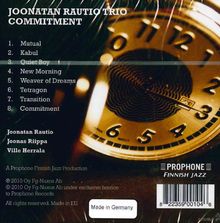Joonatan Rautio: Commitment, CD