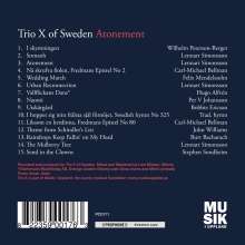 Trio X Of Sweden: Atonement, CD