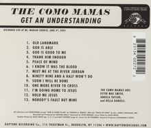 The Como Mamas: Get An Understanding, CD