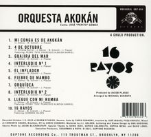 Orquesta Akokán: 16 Rayos, CD