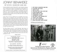 Jonny Benavidez: My Echo, Shadow And Me, CD