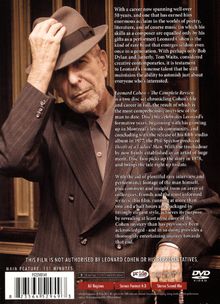 Leonard Cohen (1934-2016): The Complete Review (Deluxe Edition), 2 DVDs