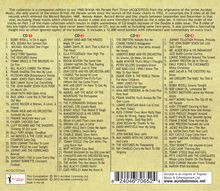 1960 British Hit Parade: The B Sides Part 3 (September - December), 4 CDs