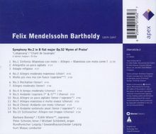 Felix Mendelssohn Bartholdy (1809-1847): Symphonie Nr.2 "Lobgesang", CD
