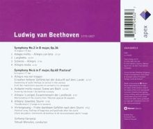 Ludwig van Beethoven (1770-1827): Symphonien Nr.2 &amp; 6, CD