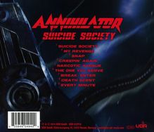 Annihilator: Suicide Society, CD