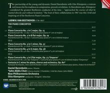 Ludwig van Beethoven (1770-1827): Klavierkonzerte Nr.1-5, 3 CDs