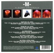 M (Mathieu Chedid): Original Album Series, 5 CDs