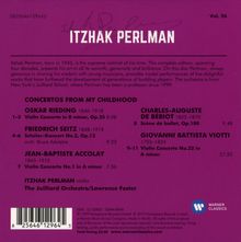 Itzhak Perlman - Concertos from my Childhood, CD
