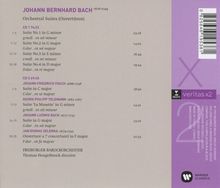 Johann Bernhard Bach (1676-1749): Orchestersuiten Nr.1-4, 2 CDs