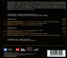 Sergej Rachmaninoff (1873-1943): Sämtliche Werke für 2 Klaviere, 2 CDs