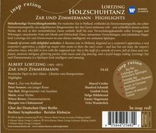 Albert Lortzing (1801-1851): Zar und Zimmermann (Ausz.), CD