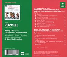 Henry Purcell (1659-1695): Funeral Music for Queen Mary, CD