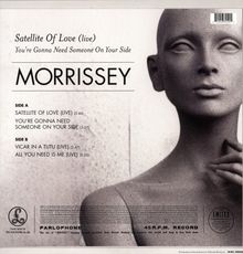 Morrissey: Satellite Of Love - Live, Single 12"