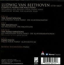 Ludwig van Beethoven (1770-1827): Sämtliche Klavierwerke, 15 CDs