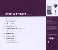 Anton Webern (1883-1945): Konzert op.24, CD