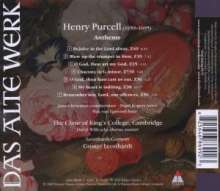 Henry Purcell (1659-1695): Anthems, CD