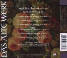 Luigi Boccherini (1743-1805): Streichquartette op.32 Nr.1-6, 2 CDs