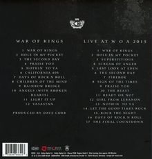 Europe: War Of Kings (Deluxe Special Edition), 1 CD, 1 DVD und 1 Blu-ray Disc