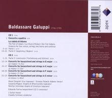 Baldassare Galuppi (1706-1785): La Caduta di Adamo (Oratorium), 2 CDs