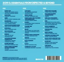 Defected Presents Most Rated 2019, 3 CDs