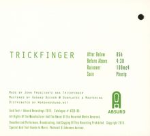 Trickfinger (John Frusciante): Trickfinger, CD