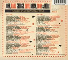 John, Paul, George, Dave, Brian, Tony &amp; More... The Birth Of The British Boom, 2 CDs