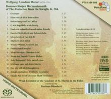Wolfgang Amadeus Mozart (1756-1791): Donaueschinger Harmoniemusik zu "Entführung aus dem Serail", Super Audio CD