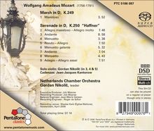 Wolfgang Amadeus Mozart (1756-1791): Serenade Nr.7 "Haffner", Super Audio CD