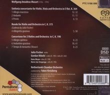 Wolfgang Amadeus Mozart (1756-1791): Sinfonia concertante KV 364, Super Audio CD