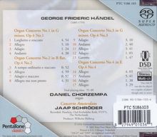 Georg Friedrich Händel (1685-1759): Orgelkonzerte Nr.1-4 (op.4 Nr.1-4), Super Audio CD
