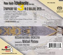 Peter Iljitsch Tschaikowsky (1840-1893): Symphonie Nr.3, Super Audio CD