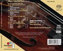 Johann Sebastian Bach (1685-1750): Violinkonzerte BWV 1041-1043,1060, Super Audio CD