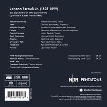 Johann Strauss II (1825-1899): Der Zigeunerbaron, 2 Super Audio CDs