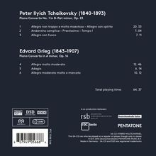 Peter Iljitsch Tschaikowsky (1840-1893): Klavierkonzert Nr.1, Super Audio CD