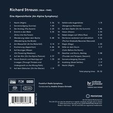 Richard Strauss (1864-1949): Alpensymphonie op.64, Super Audio CD