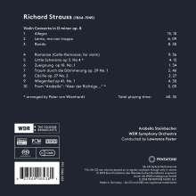 Richard Strauss (1864-1949): Violinkonzert op.8, Super Audio CD